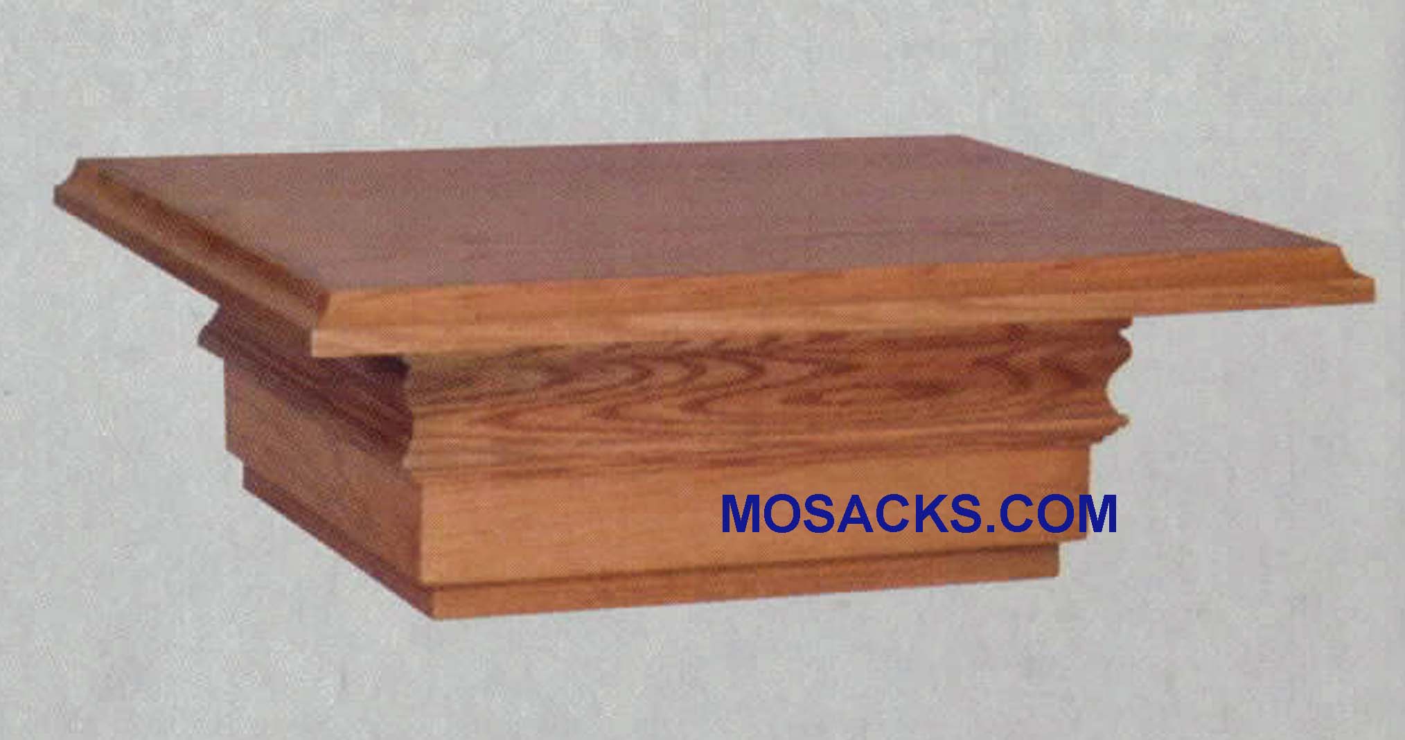 Wooden Wall Mount Statue Pedestal 24"w x 20"d, 8"h #403 W Brand Church Furniture at Mosack’s
