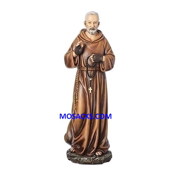 Joseph's Studio Renaissance 10" Padre Pio Statue 20-603064