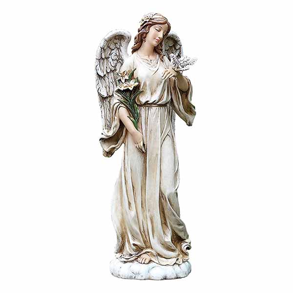 Joseph Studio Angel with Dove Statue 63653