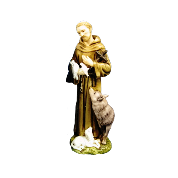 St. Francis with Animals Statue (I282)
